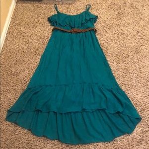 Teal Midi Dress